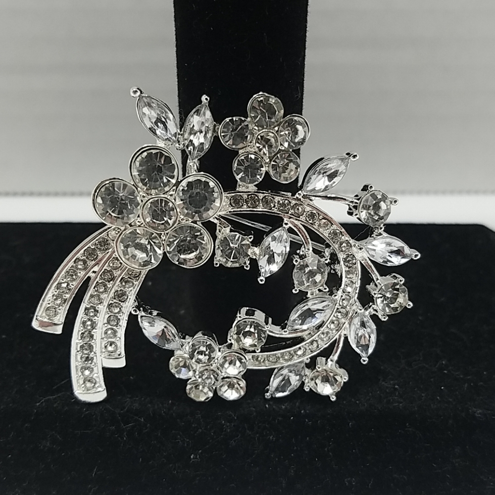 Rhinestone Brooch